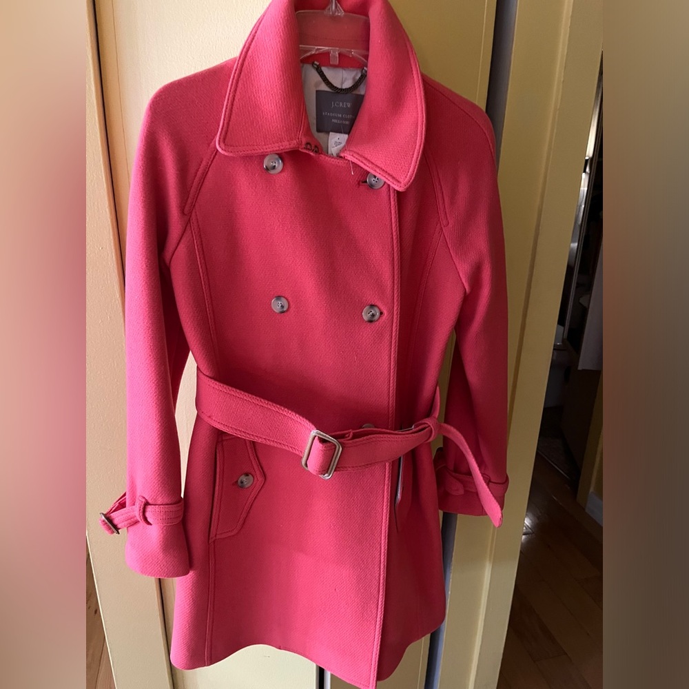 J. Crew wool coat  Brand new.  Never worn.